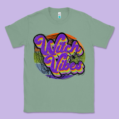 Witch Vibes Classic Tee Designed By Jahusdesignshop