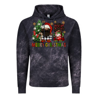 Cloud Black merry christmas buffalo afro gnomies Vintage Hoodie - FaDigitalArtStudio