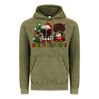 Vintage Olive merry christmas buffalo afro gnomies Vintage Hoodie - FaDigitalArtStudio