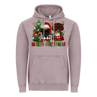 Merry Christmas Buffalo Afro Gnomies Vintage Hoodie | Teevron