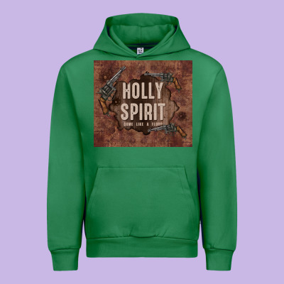 Holly Spirit Come Like A Flood Urban Hoodie Designed By Tumblerdesignbyshophia