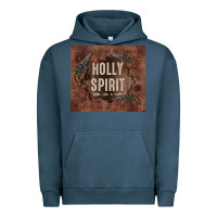 Pigment Midnight Navy holly spirit come like a flood Urban Hoodie - TumblerDesignByShophia