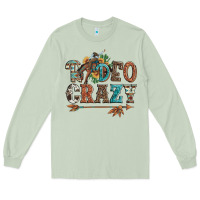 Matcha rodeo crazy bucking bronco cowboy Long Sleeve Tee - Artiststas