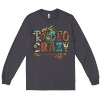 Smoke rodeo crazy bucking bronco cowboy Long Sleeve Tee - Artiststas