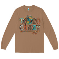 Toasted Coconut rodeo crazy bucking bronco cowboy Long Sleeve Tee - Artiststas