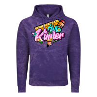 Cloud Purple hello kinder Vintage Hoodie - JahusDesignShop