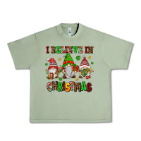 Oil Green i believe in christmas Urban Heavy Tee - AdoDesignShop
