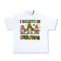 White i believe in christmas Urban Heavy Tee - AdoDesignShop