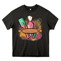 Asphalt customized kitchen elements Heavy Core Tee - MaliasSmallBusiness