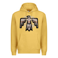 Antique Gold Western Light Aztec Thunderbird Premium Hoodie - Bettercallsaul