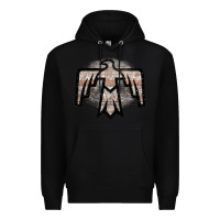 Black Western Light Aztec Thunderbird Premium Hoodie - Bettercallsaul