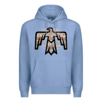 Colony Blue Western Light Aztec Thunderbird Premium Hoodie - Bettercallsaul