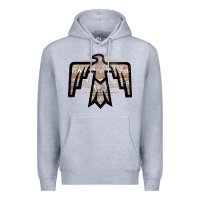 Heather Grey Western Light Aztec Thunderbird Premium Hoodie - Bettercallsaul