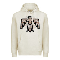 Oatmeal Heather Western Light Aztec Thunderbird Premium Hoodie - Bettercallsaul