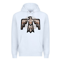 White Western Light Aztec Thunderbird Premium Hoodie - Bettercallsaul