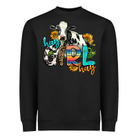 Black hay girl hay Heavyweight Sweatshirt - AdoDesignShop
