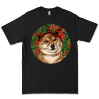 Black Shiba Inu Christmas Premium Tee - RanaPortraitStore