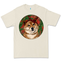 Bone Shiba Inu Christmas Premium Tee - RanaPortraitStore