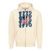 Sandshell 1776 Zipper Hoodie - MaliasSmallBusiness