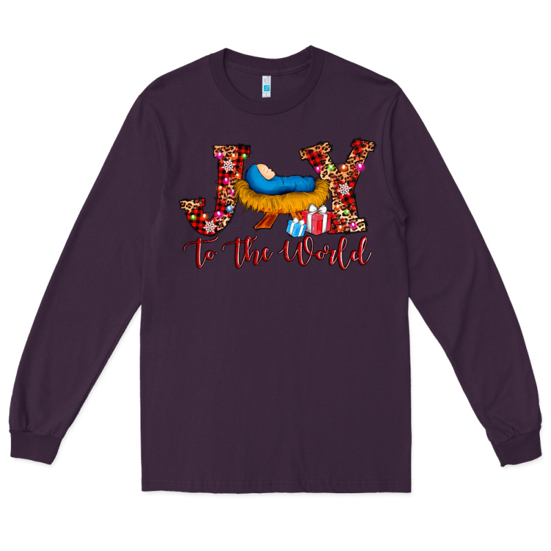 Joy To The World Long Sleeve Tee by AdoDesignShop | Teevron