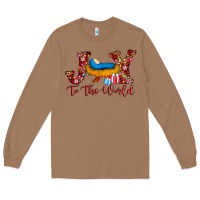 Toasted Coconut joy to the world Long Sleeve Tee - AdoDesignShop
