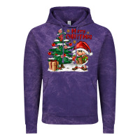 Cloud Purple merry christmas gnomes Vintage Hoodie - FaDigitalArtStudio