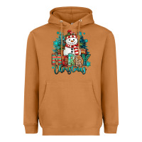 Meerkat merry christmas snowman Heavyweight Hoodie - MaliasSmallBusiness