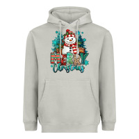 Moon Dust merry christmas snowman Heavyweight Hoodie - MaliasSmallBusiness