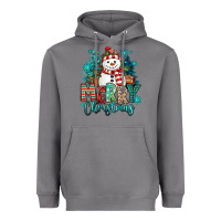 Storm merry christmas snowman Heavyweight Hoodie - MaliasSmallBusiness