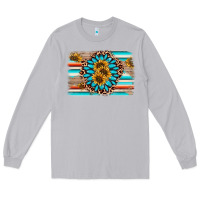 Moon Dust gemstone sunflower background Long Sleeve Tee - AdoDesignShop