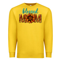 Lemon Blessed Mom Premium Sweatshirt - BundleAndBundleShop
