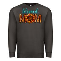 Smoke Blessed Mom Premium Sweatshirt - BundleAndBundleShop