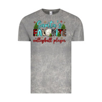 Santa S Favorite Volleyball Player Vintage Tee | Teevron
