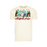 Vintage Arctic santa s favorite volleyball player Vintage Tee - JahusDesignShop
