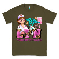 Army Green lpn licensed practical nurse Classic Tee - AdoDesignShop