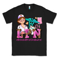 Black lpn licensed practical nurse Classic Tee - AdoDesignShop