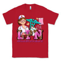 Red lpn licensed practical nurse Classic Tee - AdoDesignShop