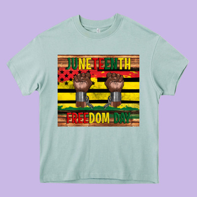 Juneteenth Freedom Day Tumbler Heavy Core Tee Designed By Artiststas
