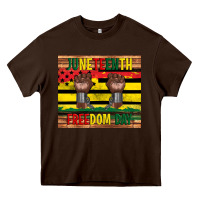 Chocolate Brown juneteenth freedom day tumbler Heavy Core Tee - Artiststas