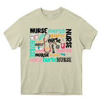 Mossy nurse Heavy Core Tee - MaliasSmallBusiness