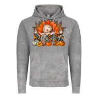 Cloud Rock Thanksgiving Turkey Pumpkin Blessed Vintage Hoodie - CowhideDigitalArt