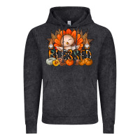 Vintage Black Thanksgiving Turkey Pumpkin Blessed Vintage Hoodie - CowhideDigitalArt