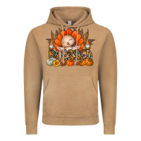 Vintage Camel Thanksgiving Turkey Pumpkin Blessed Vintage Hoodie - CowhideDigitalArt