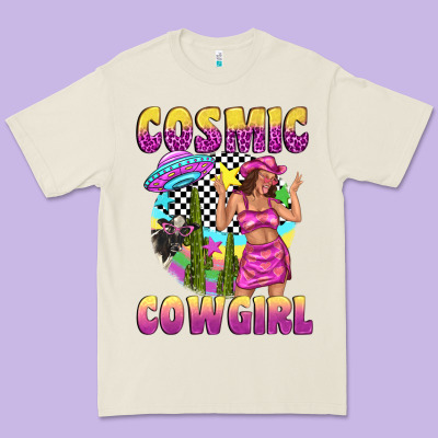 Premium Tee cosmic cowgirl