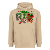 Mushroom rx christmas pharmacy Heavyweight Hoodie - MaliasSmallBusiness