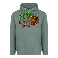 Sage rx christmas pharmacy Heavyweight Hoodie - MaliasSmallBusiness