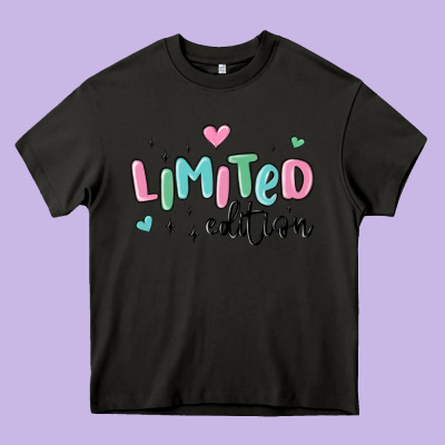 Limited Edition Heavy Core Tee Designed By Maliassmallbusiness