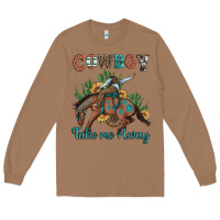 Toasted Coconut cowboy take me away rodeo Long Sleeve Tee - Artiststas