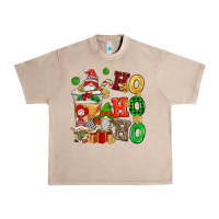 Ho Ho Ho Christmas Latte With Gnomies Urban Heavy Tee | Teevron