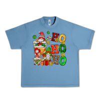 Pebble Blue ho ho ho christmas latte with gnomies Urban Heavy Tee - AdoDesignShop